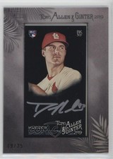 2019 Topps Allen & Ginter X Silver Framed Mini /25 Dakota Hudson Auto 1pp3