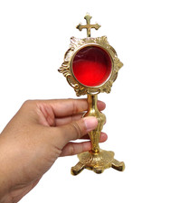 Religious Brass Monstrance Ostensorium With C...