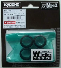 Kyosho Mini-Z Wide Tire Set 40 Part #MZW17-40