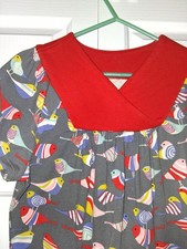 Tea Collection Girls 12 New Sun Dress EASTER birds