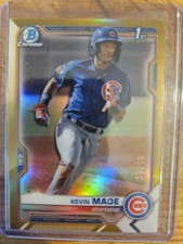 2021 Bowman Chrome - Prospects Kevin Made #BCP-153 Gold Refractor /50 (RC)