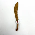 Vintage Power Rangers Tigerzord Sword MMPR 1994 White Tail Gold Red Orb Part