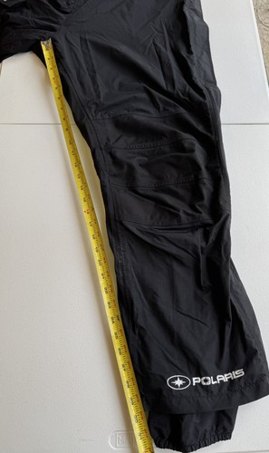 Pure Polaris Snowmobile Bibs Mens Size L Large Black MVT Waterproof Breathable - Picture 7 of 10