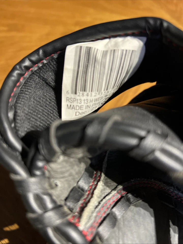 Easton Ronin RSP13 13" Slowpitch Glove Mitt Right Hand Throw RHT Black Red - Image 4 of 4