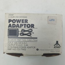 Atari 800/810/1200/1400/820/1050/XF551 POWER ADAPTER IN BOX CA017964/C017945