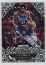 2020-21 Panini Prizm Fireworks Fast Break Prizm Joel Embiid #13 0yx2