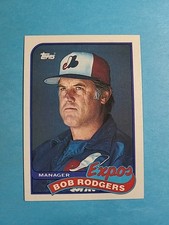 Bob Rodgers 1989 Topps Baseball Card # 474 J9185