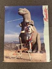 Schwinn Predator Freestyle BMX Poster 1988 MINT 28” x 22” Old School