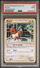 2010 Pokemon Eevee 48/90 Undaunted Regular Non Holo HG & SS PSA 9 Mint LOW POP