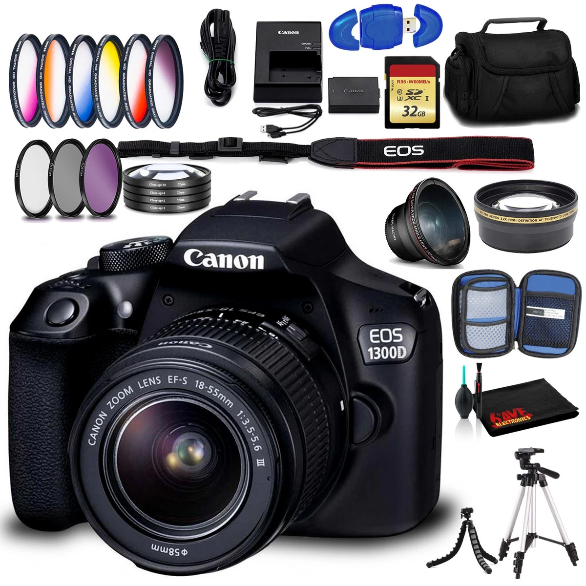 Canon EOS Digital SLR Cameras EOS 1300D for sale | eBay