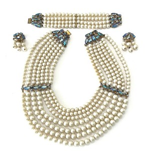 Collier Ras Du Cou Vintage Plaqué Argent S925 Style Schiaparelli 2015 - Attrape-rêve Zircon