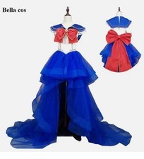 New SAILOR MOON Tsukino Usagi cosplay costume female wedding dress