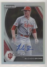 2021 Panini Prizm Draft Picks Silver Prizm Auto McCade Brown #PDP79 Auto 7m3