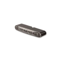 Highsider Stripe Motorrad LED RüCklicht Schwarz Transparent E-GeprüFt 1Stck