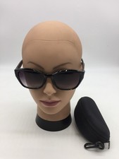 Versace Women's Trendy Black Frame Sunglasses 54-19-143 Grey Lens