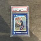 DRAKE MAYE 2024 DONRUSS OPTIC PREVIEW RATED BLUE SCOPE RC PSA 10