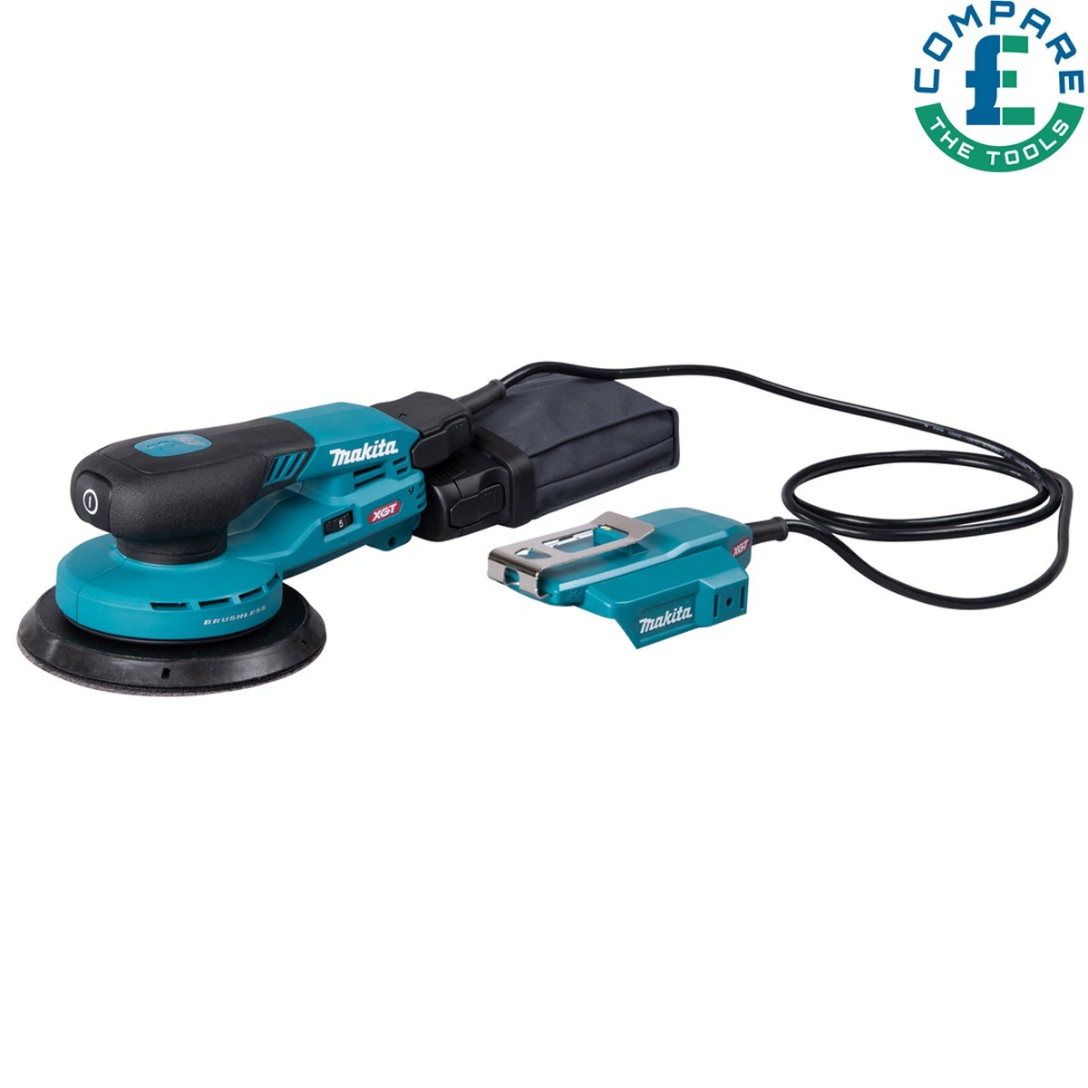 Makita BO004CGZ 40V XGT Cordless Brushless 150mm Oscillation Range Orbit Sander