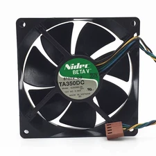 1PCS Nidec TA350DC G35390-35 DC12V 0.39A 4-wire cooling fan