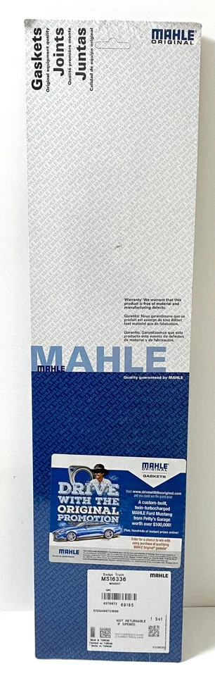 Juego de juntas de colector de escape-VIN: N Mahle MS16336 Dodge Jeep Mitsubishi varios Foto 2 de 3