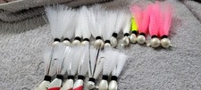  Assorted Colors Nylon Jigs 54Peices. All Jigs Made With Mustad Hooks. 