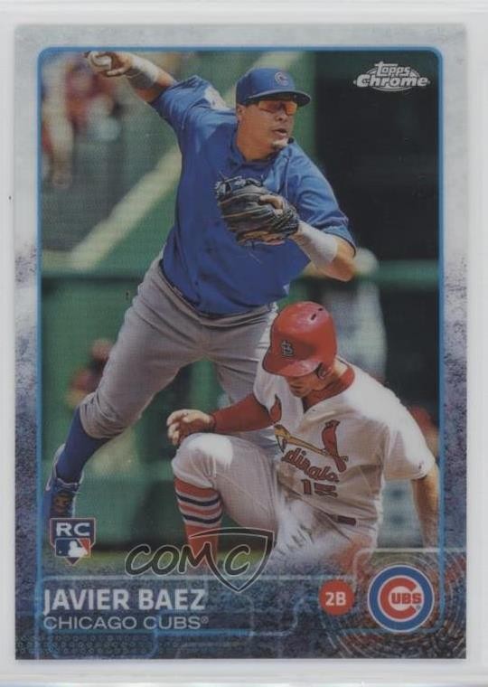 2015 Topps Chrome Refractor Javier Baez #89 1lc