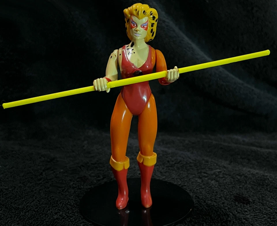 1985 CHEETARA • COMPLETE w/PVC WILY KIT • VINTAGE LJN THUNDERCATS - Image 2 of 4