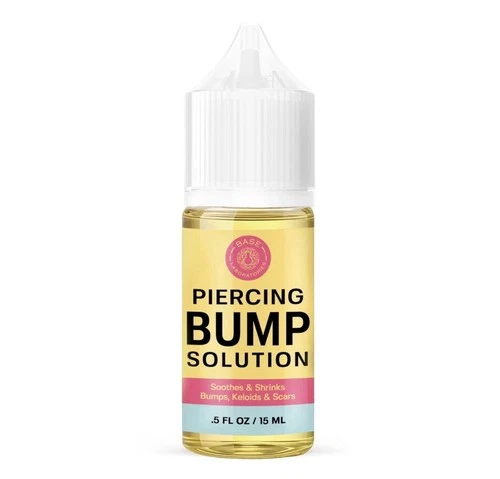 Base Labs Piercing Bump Shrinking Drops | Keloid Bump Remover 0.5 Fl Oz - product listing photo