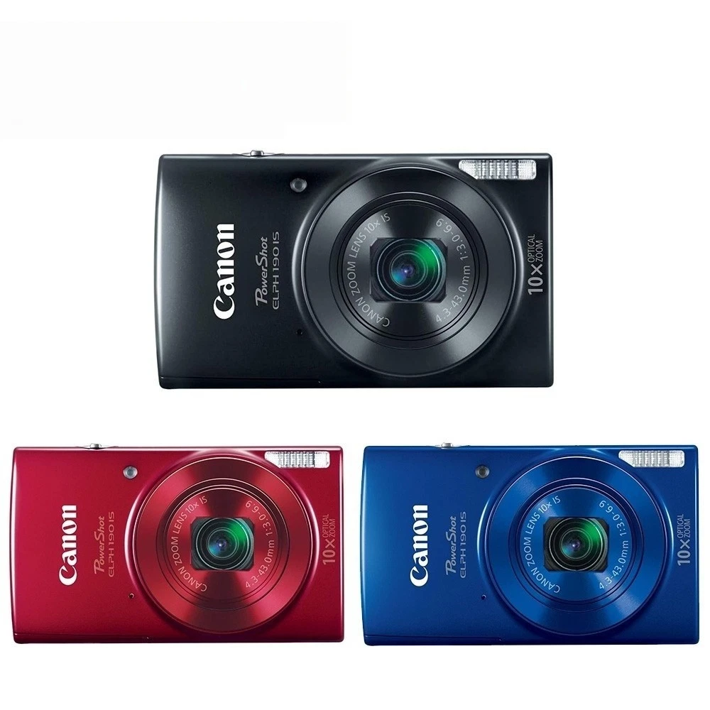 Canon PowerShot ELPH 190 IS Digital Cameras for Sale - Shop New