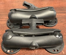 2pc LOT RAM-101U  Double Ball Mount W/1.5" Ball Round Plates  C Size Medium