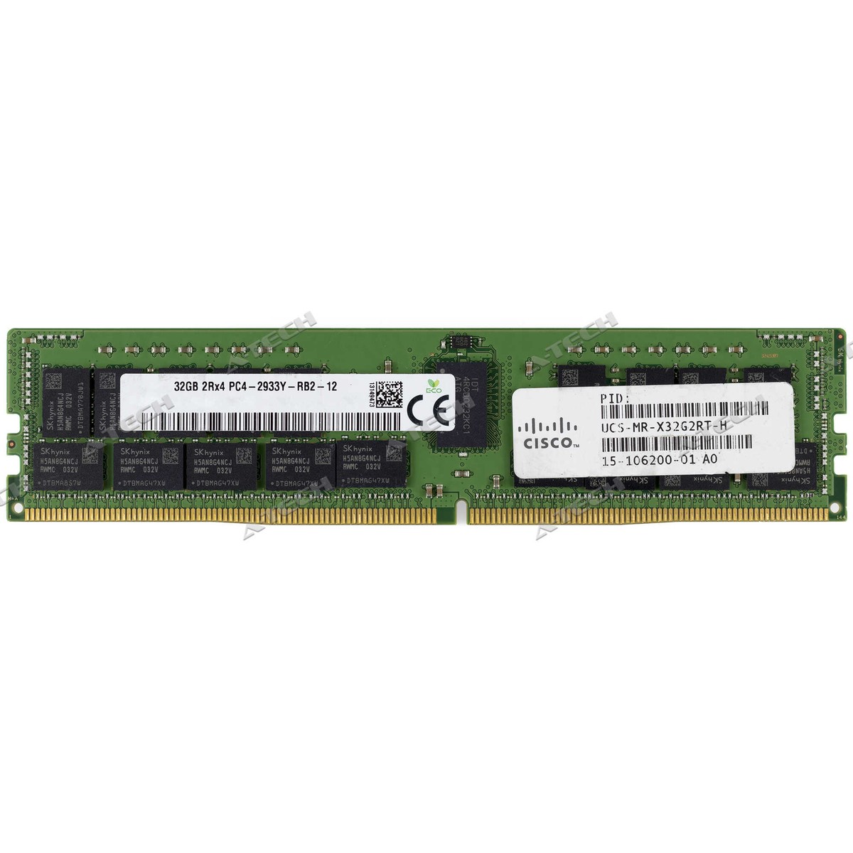 Cisco 32GB DDR4-2933 REG RDIMM UCS-MR-X32G2RT-H 15-106200-01