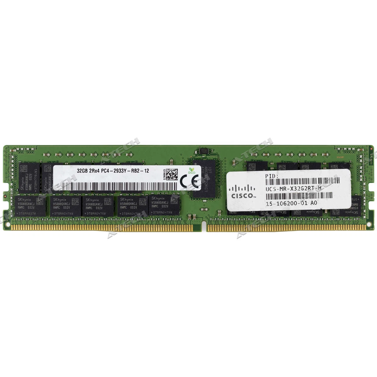 Cisco Network Server Memory (RAM) 32 GB Capacity per Module for