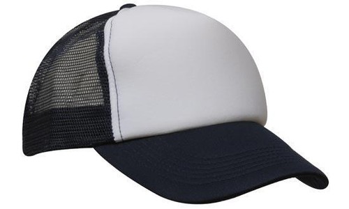 6 Trucker Caps Curved Peak Plastic Strap mesh custom printed WITH YOUR LOGO - Picture 9 of 19