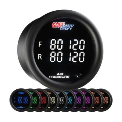 #ad GlowShift 10 Color Digital Quad Air Ride Pressure Gauge GS TCD13 Quad $299.99