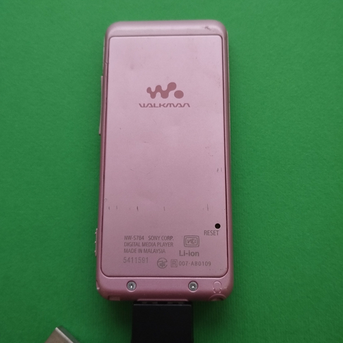 Sony NW-S784 Walkman Digital Audio Player Japan Language 8 GB Used Rose Pink - Picture 2 of 6