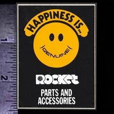 ROCKET Parts and Accessories - Original Vintage 70's Racing Decal/Sticker Wheels