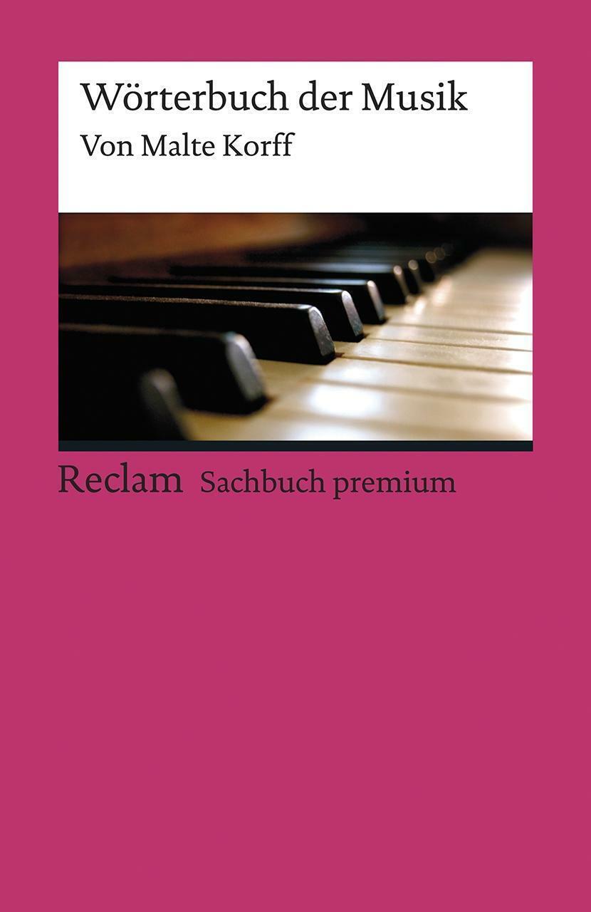Thumbnail - Wörterbuch Der Musik | Buch | 9783150195703