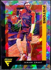 2020-21 Panini Flux Jerami Grant Cracked Ice #49 Pistons C049