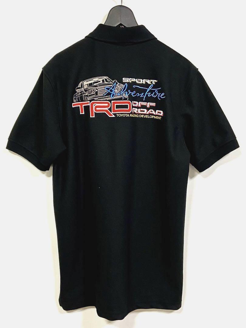 TRD Polo Shirt Double Sided Embroidery Big Logo XL Toyota TRD Polo Shirt Double Sided Embroidery Big Logo XL Toyota