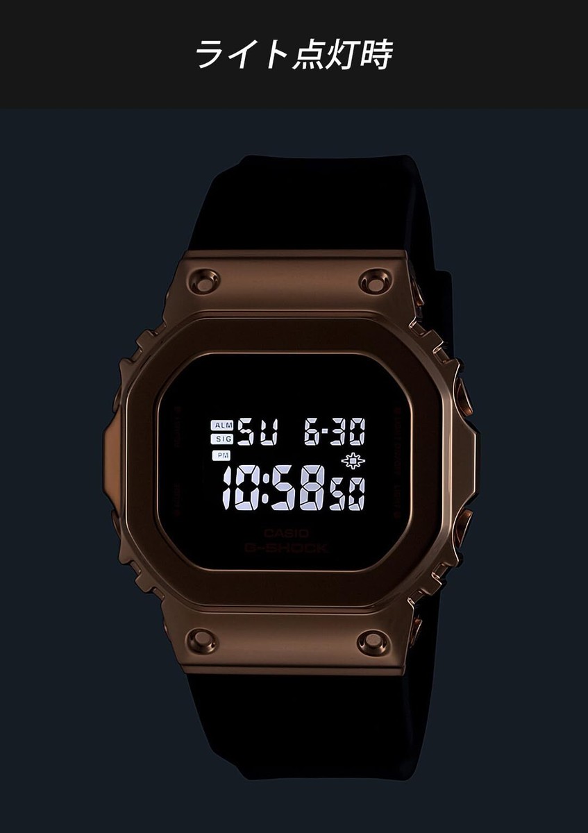 CASIO G-SHOCK GM-S5600UPG-1JF Compact Series Metal5600 Black x