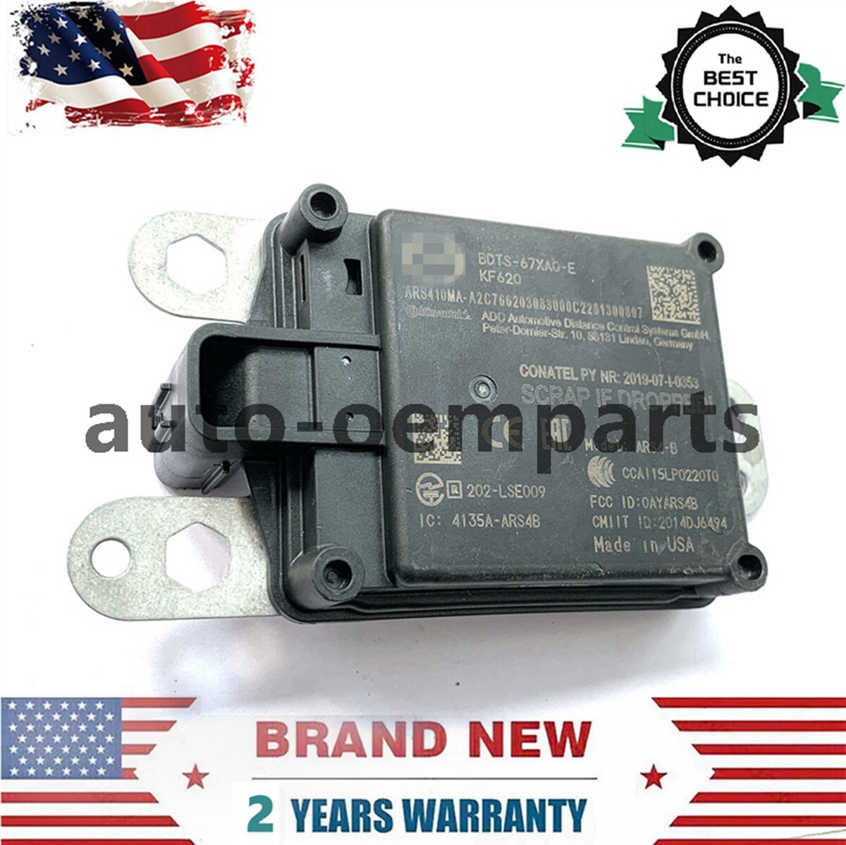 GENUINE OEM 2019 - 2025 MAZDA 3 CX-30 FRONT DISTANCE RADAR SENSOR