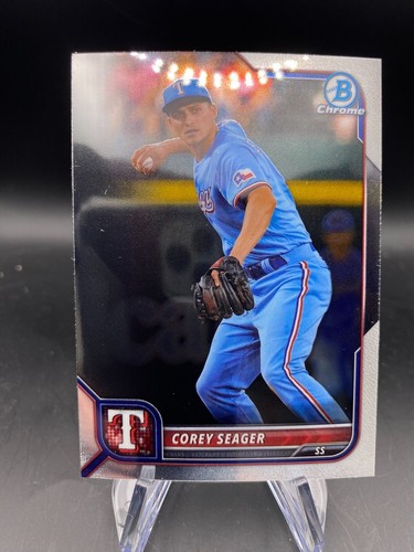 Corey Seager - 2022 Bowman Chrome - TEXAS RANGERS - Picture 1 of 2