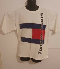 Vintake Mens Tommy Jeans Tshirt Made in U S A Size Large