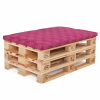 Palettenauflage, Maharaja Collection, 120 X 80 Cm Lotus, Berry
