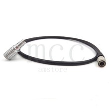 Hirose 4 pin male to 0B 2pin Power Cable for Sony F5 F55 to Teradek Cube or Bolt