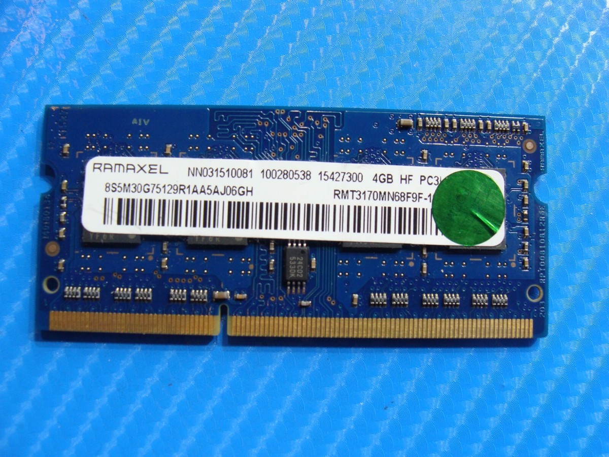 1600mhz Ddr3 Rmt3170mn68f9f Lenovo Z50-75 Ramaxel 4GB SO-DIMM