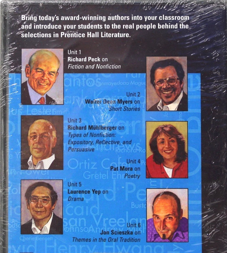 Prentice Hall LITERATURE Grade 7 Seven - From the Author's Desk Video DVD - NEW - Image 2 of 2