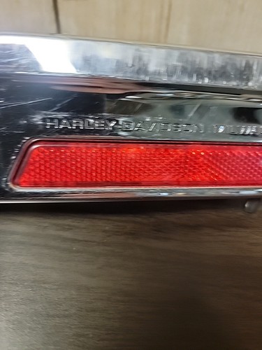 Alforja Harley Davidson Touring LH placa de cierre cromada OEM/0924-HAN5 - Imagen 3 de 12