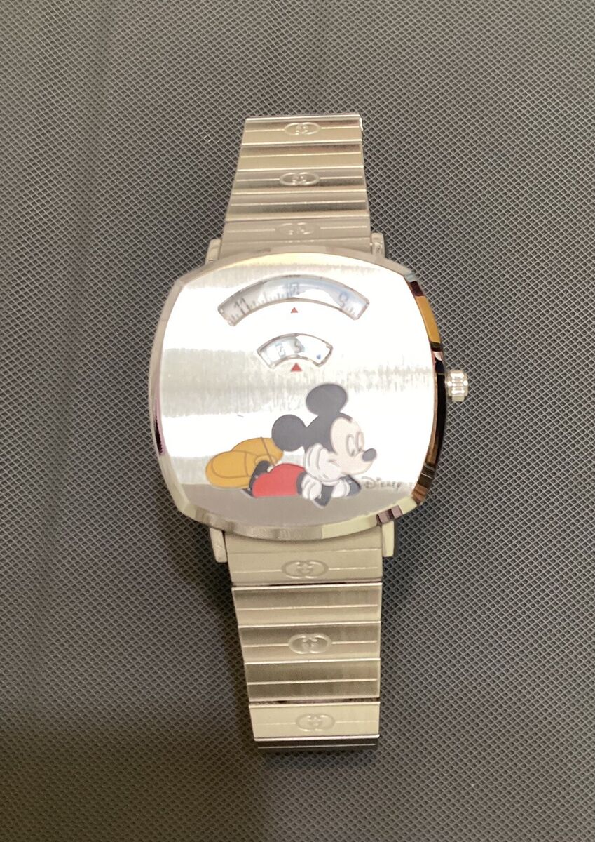 GUCCI Grip Disney Mickey Mouse Watch | eBay GUCCI Grip Disney Mickey Mouse Watch | eBay