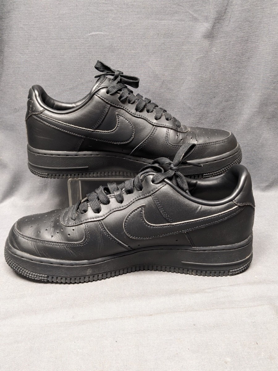スニーカー NIKE Men Sneakers DM0211001 Black Nike Air Force 1 Low '07 'Fresh' Men's Size 10 Black DM0211