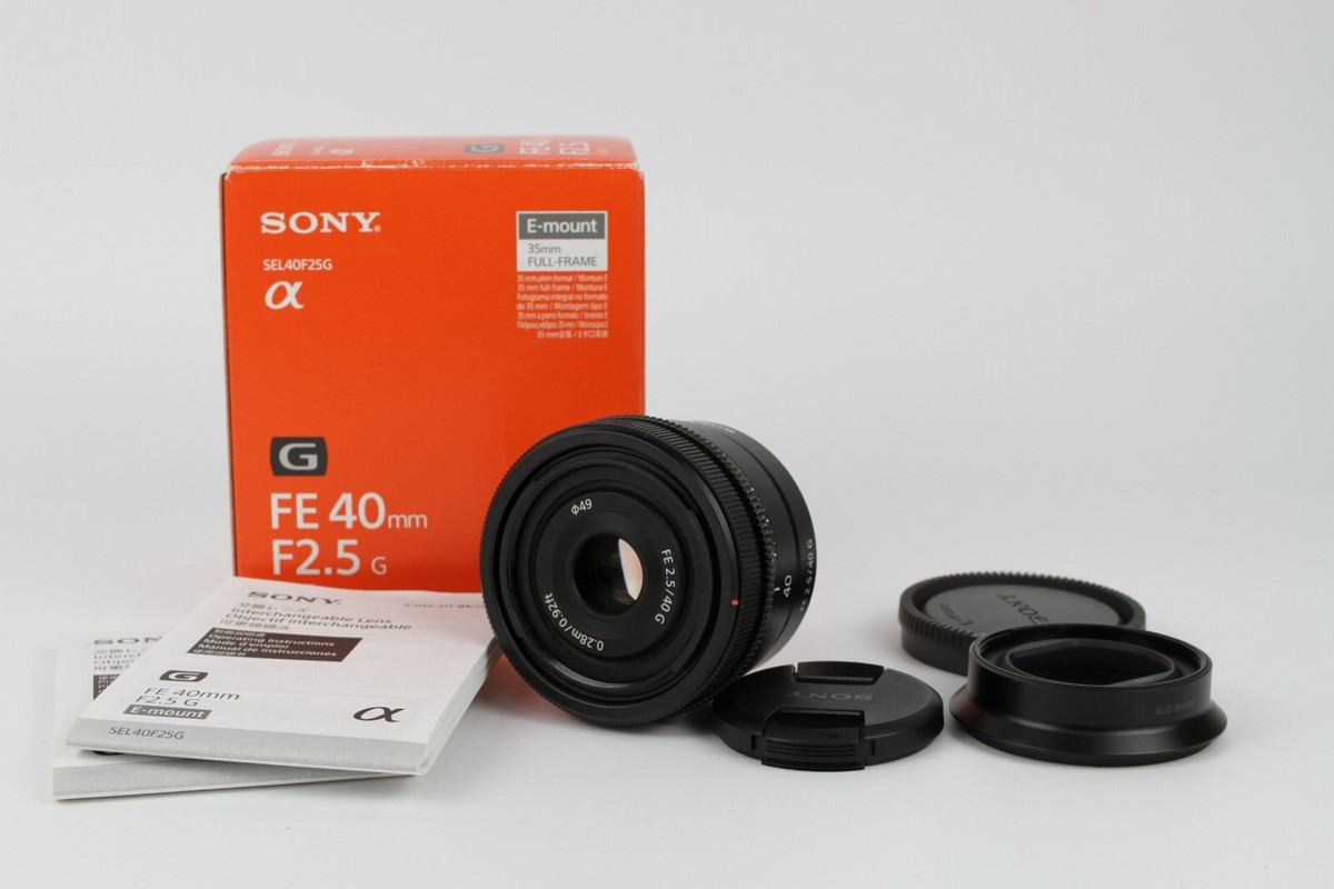 SONY FE 40mm F2.5 G (SEL40F25G) for Sony E mount From Japan